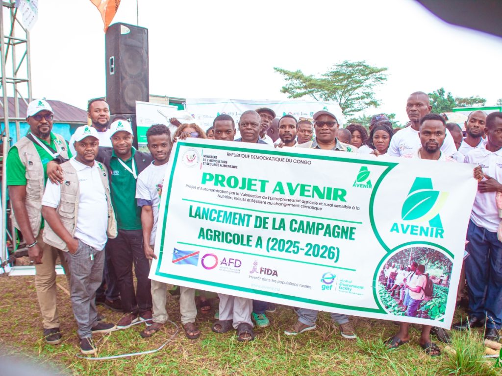 Le Projet AVENIR aux côtés du Gouvernement pour le lancement de la Campagne Agricole A (2025-2026) dans le Kwilu, secteur de Kwenge
