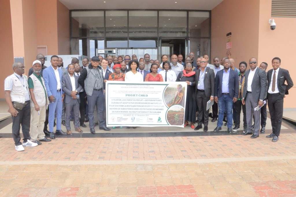 Un atelier de lancement du projet « Gestion intégrée durable et adaptative des ressources naturelles pour soutenir la restauration des écosystèmes et les moyens de subsistance dans les paysages du Miombo du Sud-Kwango, du Haut-Katanga et du Lualaba » se tient du 20 au 21 novembre 2025 à Kolwezi, chef-lieu de la province du Lualaba, dans le Sud-Est de la République démocratique du Congo.